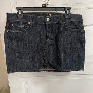 7 for all Mankind Jean Skirt size 31